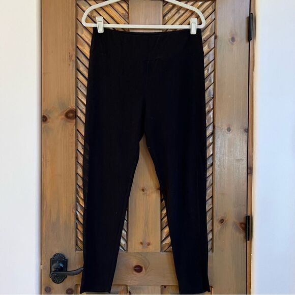 Black XL Sheer Panel Active Leggings - No Boundaries - Picture 4 of 5